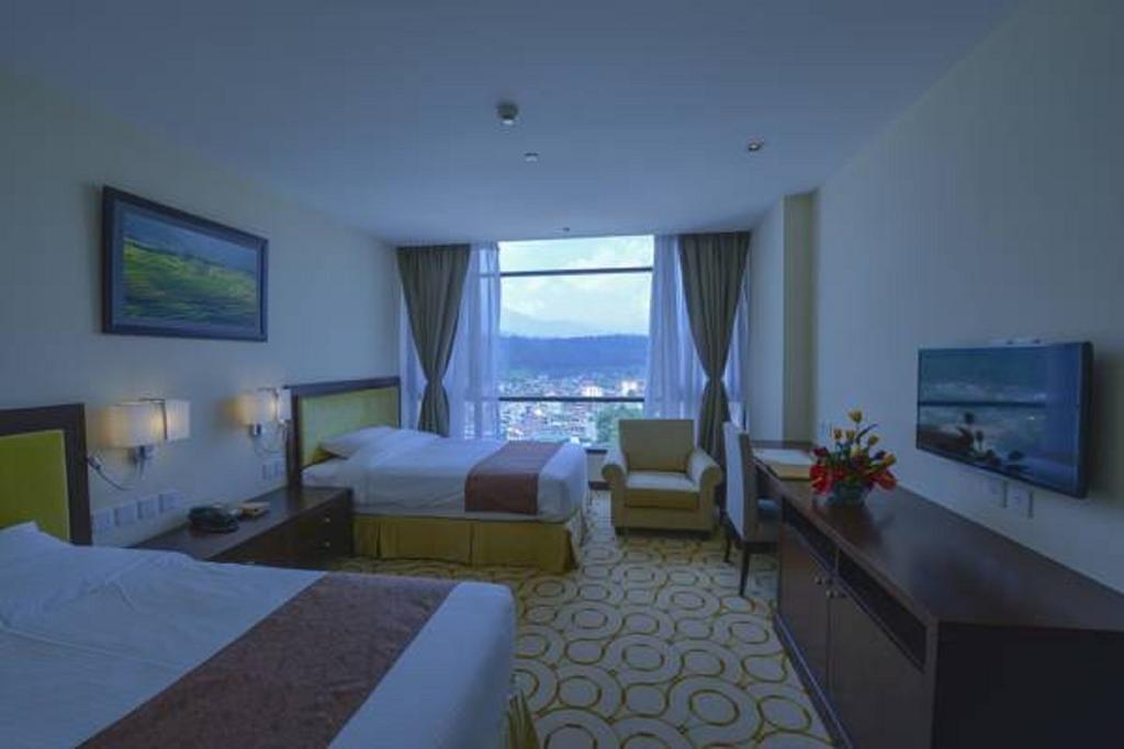 Aristo International Hotel Lào Cai Habitación foto